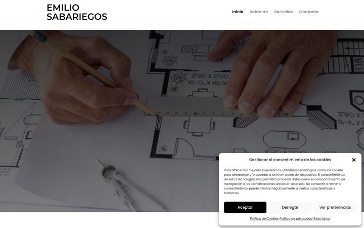 Screenshot of emiliosabariegos.es