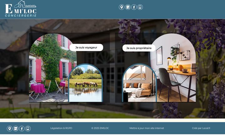 Screenshot of emiloc-conciergerie.fr
