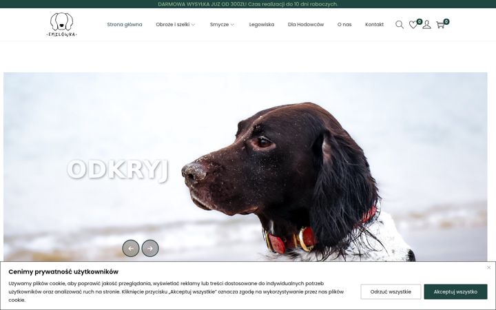 Skærmbillede af emilowka-sklep.pl