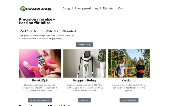 Skjermbilde av emilpt.se