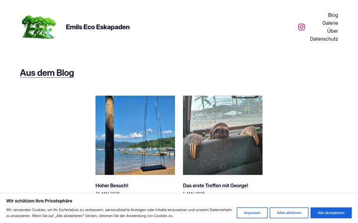 Screenshot of emilsecoeskapaden.de