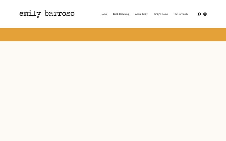 Screenshot of emilybarroso.co.uk