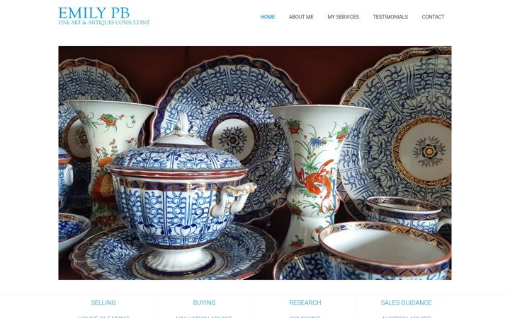 Screenshot of emilypb.co.uk