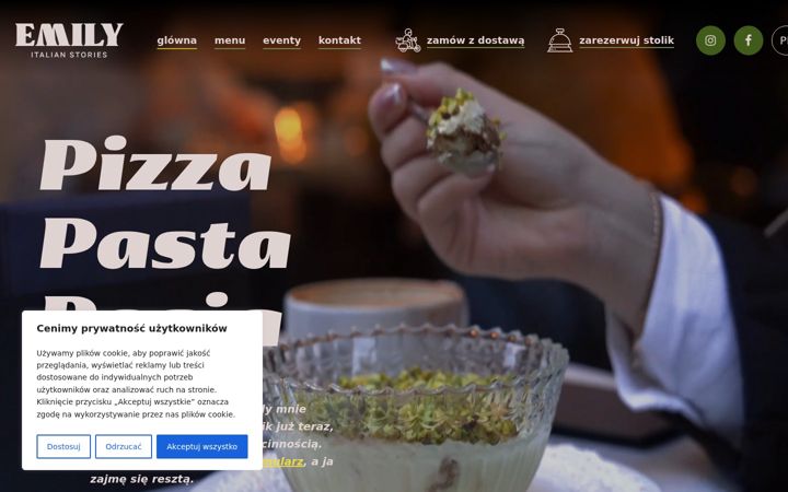 Screenshot of emilystories.pl