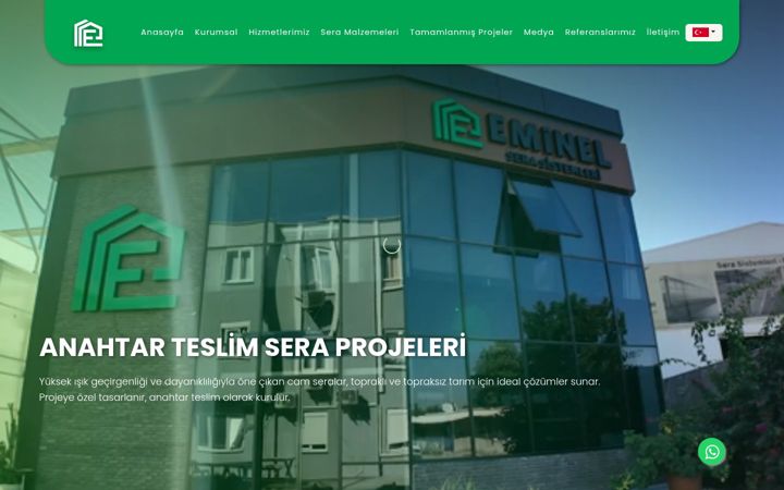 Screenshot of emineltarim.com