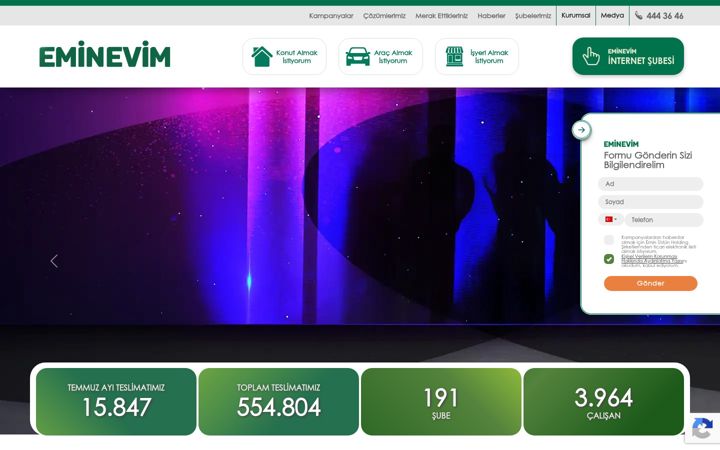 Screenshot di eminevim.com