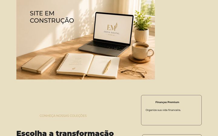 Screenshot of eminovadigital.com.br