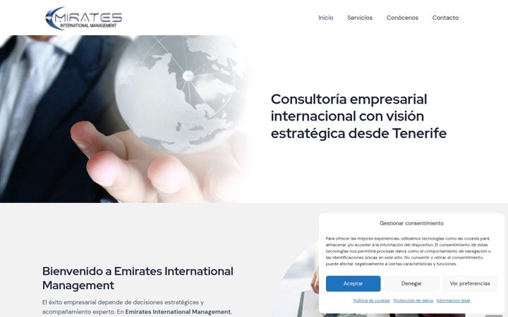 Screenshot of emiratesim.com