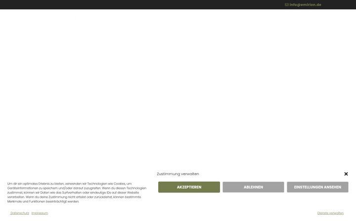 Screenshot of emirion.de