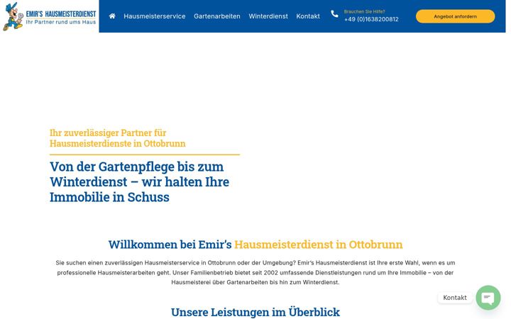 Screenshot of emirs-hausmeisterdienst.de