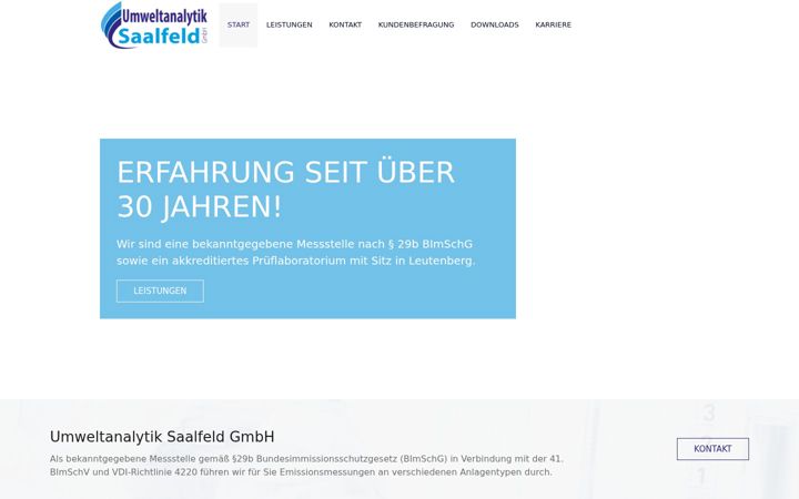 Screenshot of emissionsmessung.de