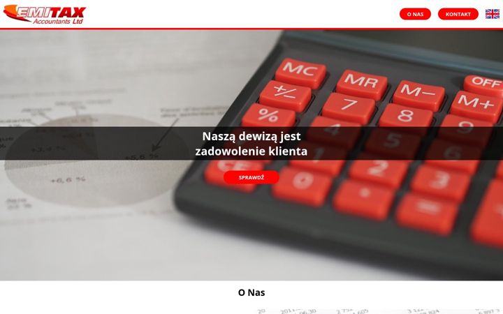 Screenshot of emitax.co.uk