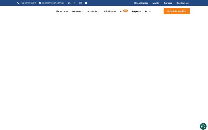 Screenshot of emitsun.com.pk
