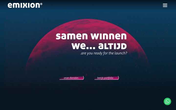Screenshot von emixion.nl