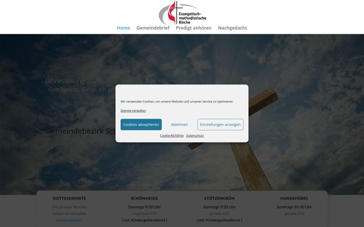 Snímek obrazovky emk-schoenheide.de