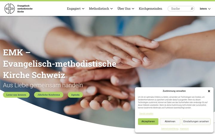 Skärmbild av emk-schweiz.ch