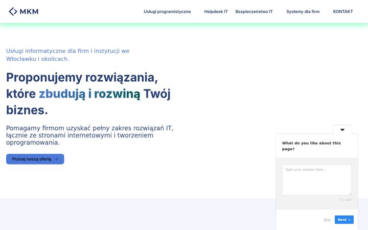 Snímek obrazovky emkaem.pl