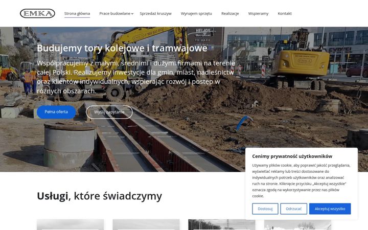 Screenshot von emkakowalski.pl