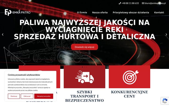 Screenshot of emkapaliwa.pl