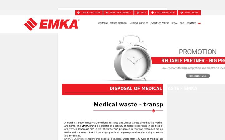 Screenshot of emkasiedlce.com.pl