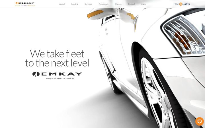 Screenshot of emkay.com