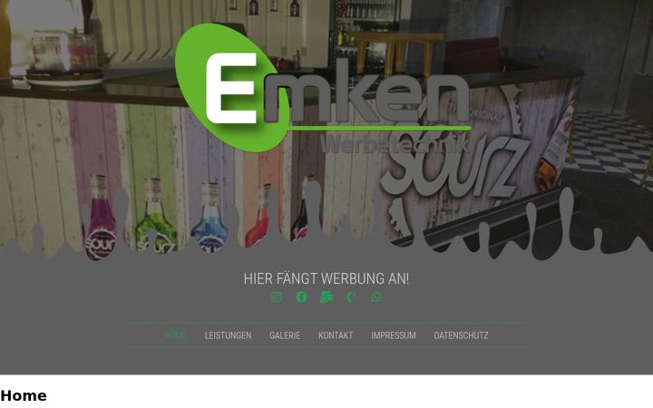 Snímek obrazovky emken-werbetechnik.de