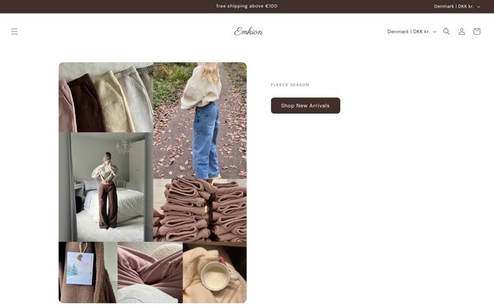 Screenshot of emkion.com