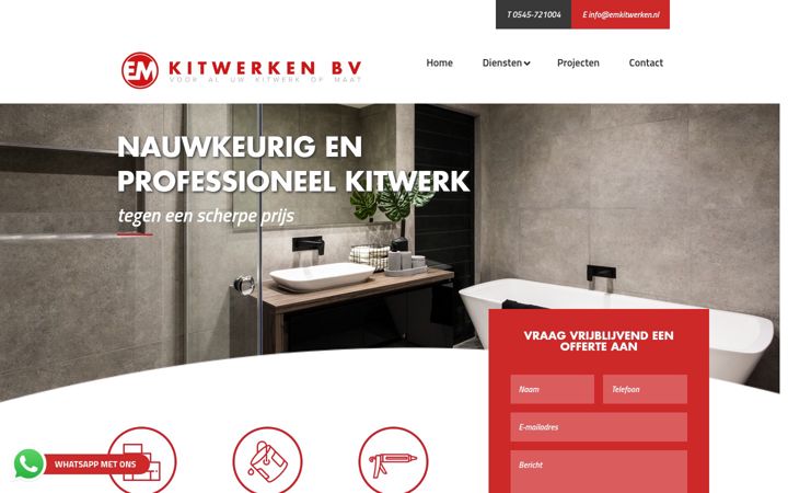 Screenshot von emkitwerken.nl