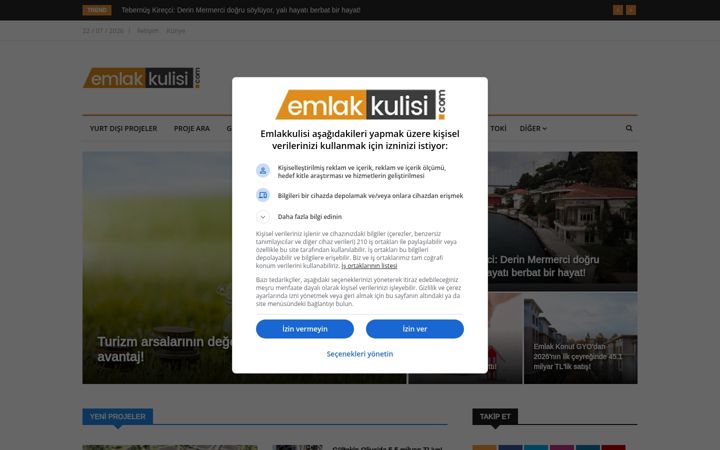 Ekraanipilt saidist emlakkulisi.com