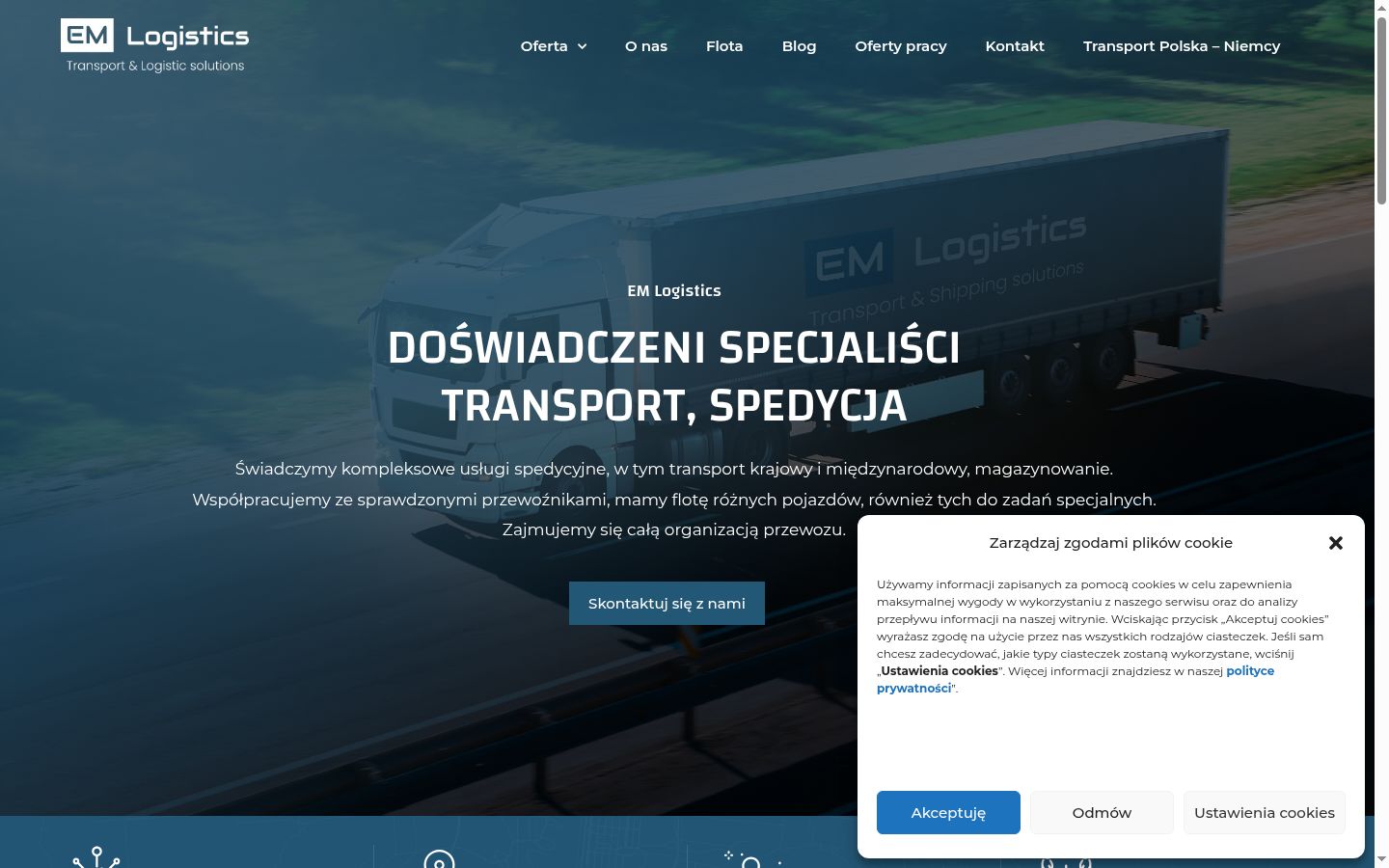 Snímek obrazovky baneru souhlasu zobrazeného před jakoukoli interakcí