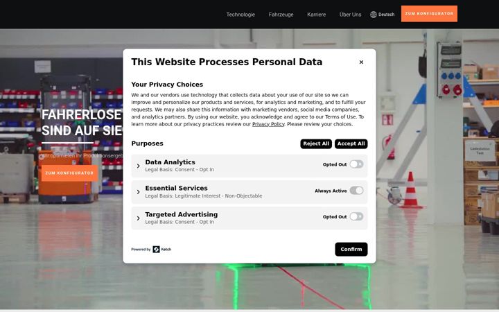 Screenshot of emm-solutions.de