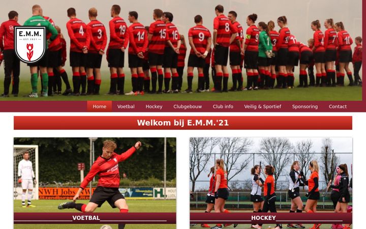 Screenshot von emm21.nl