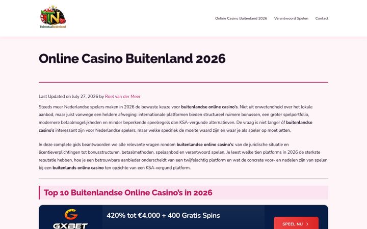 Screenshot von emma-outlet.nl