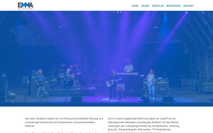 Screenshot of emma-solutions.de
