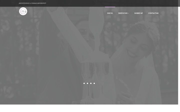 Screenshot of emmacarnerowp.com