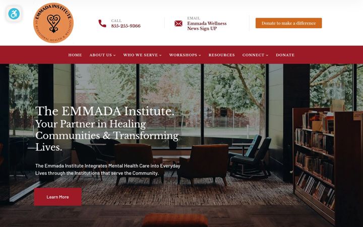 Skjermbilde av emmada.org