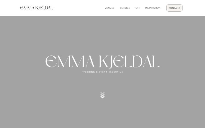 Screenshot di emmakjeldal.dk