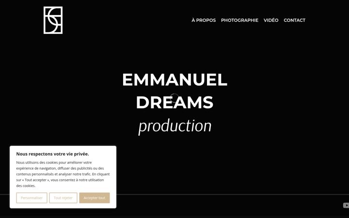 Screenshot di emmanuel-dreams-production.fr