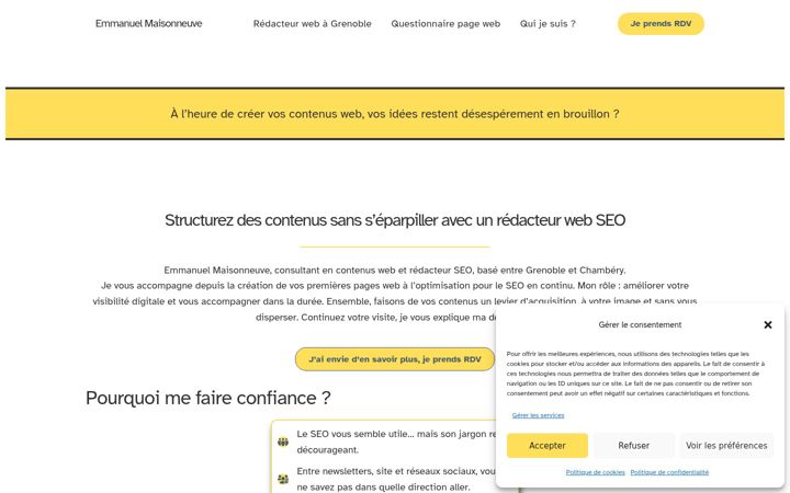 Screenshot di emmanuel-maisonneuve.fr