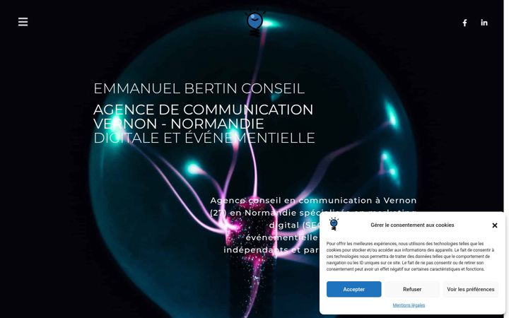 Screenshot di emmanuelbertin-conseil.fr