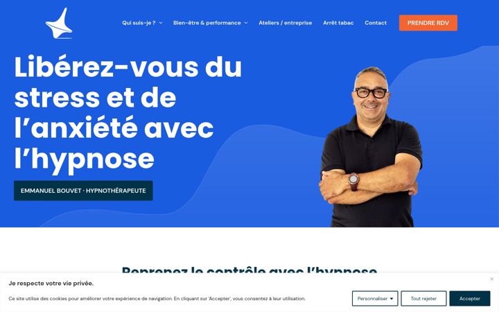 Screenshot ta' emmanuelbouvet.fr