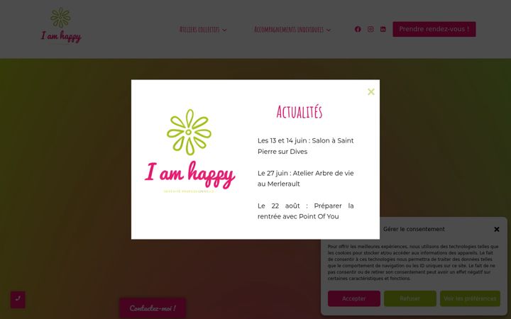 Screenshot ta' emmanuellebloise.fr