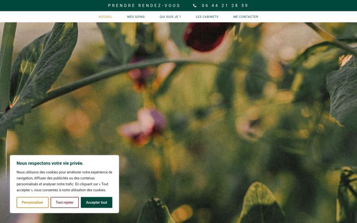 Screenshot ta' emmanuellemoine-hypnose.fr