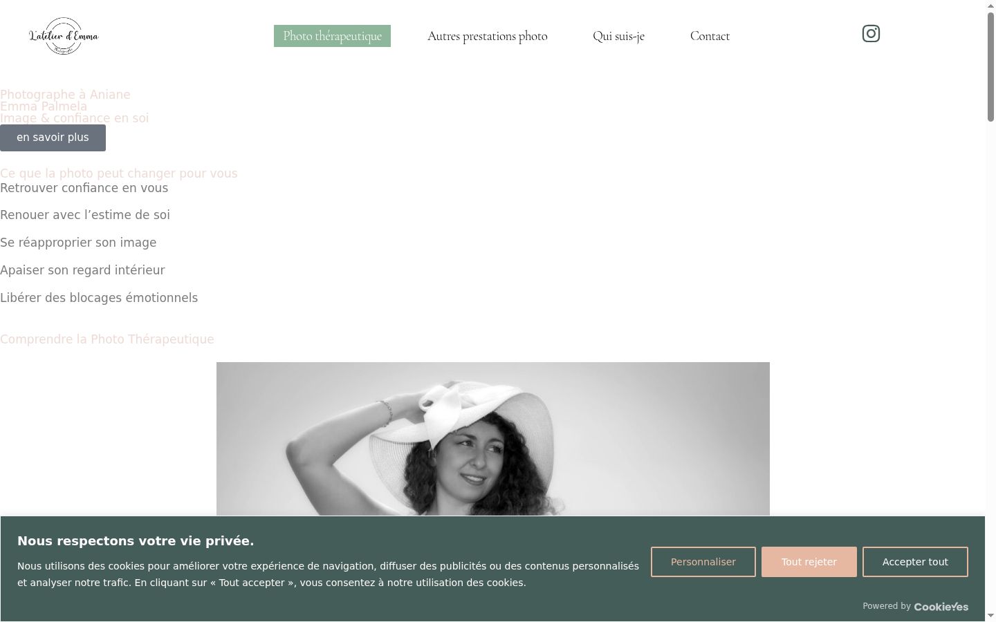 Screenshot des Einwilligungsbanners vor jeglicher Interaktion