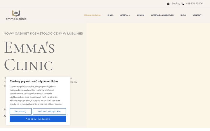 Snímek obrazovky emmas-clinic.pl