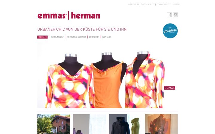Screenshot of emmas.de