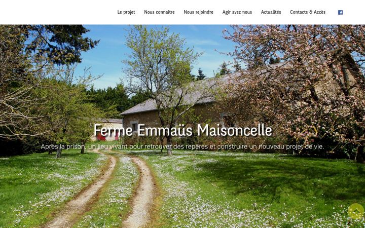 Screenshot ta' emmaus-maisoncelle.fr