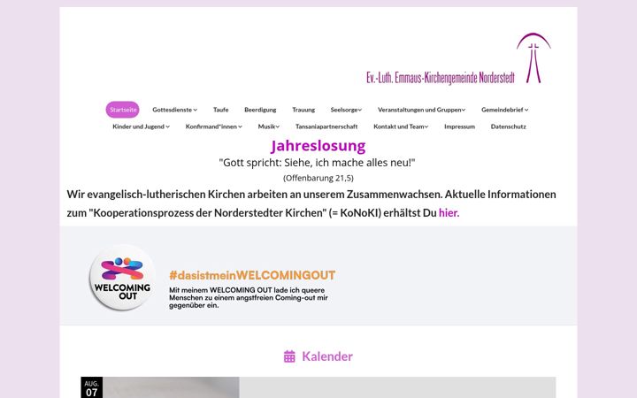 Ekrano kopija emmaus-norderstedt.de