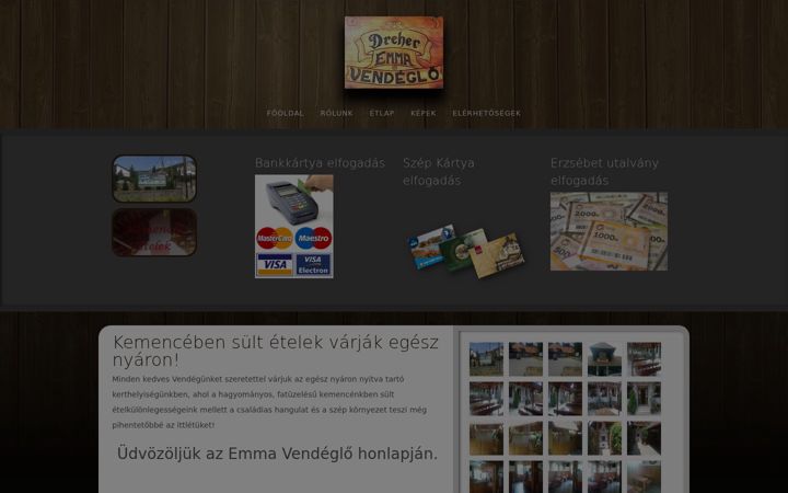 Snímek obrazovky emmavendeglo.hu