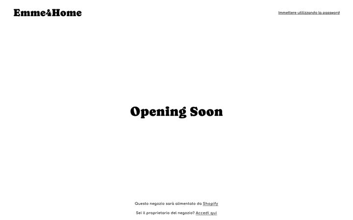 Screenshot of emme4home.com